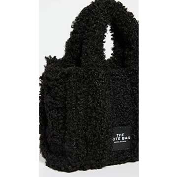 Marc Jacobs Women's The Teddy Crossbody Tote Bag, Black, One Size