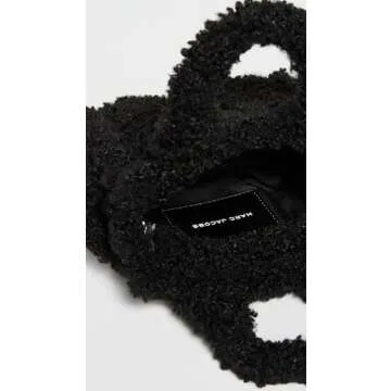 Marc Jacobs Women's The Teddy Crossbody Tote Bag, Black, One Size