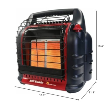 Mr. Heater Big Buddy Portable Propane Heater for Indoors and Outdoors