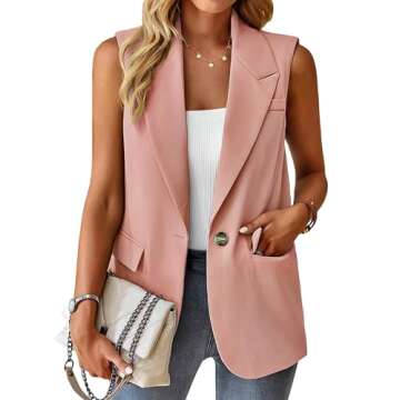 Stylish Summer Blazers Vest for Women - Lightweight & Versatile Fashion