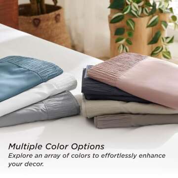 Bedsure Twin Sheets Set - 3 Pieces Soft Twin Bed Sheets - Breathable & Cooling - Hotel Luxury - Easy Care Polyester Microfiber Bedding for Women, Men, Bright White