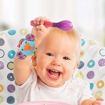 Animal Wrist Foot Rattles for Baby - 8 Fun Pieces