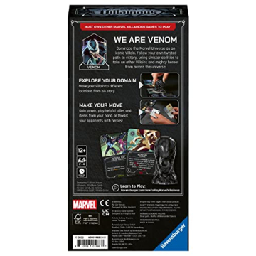 Marvel Villainous Venom Expansion Board Game for Ages 10+
