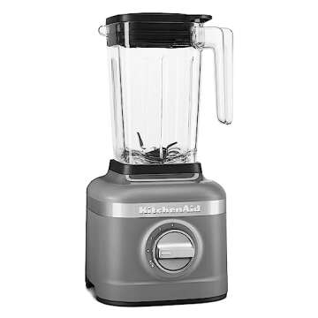 KitchenAid K150 3 Speed Ice Crushing Blender with 2 Personal Blender Jars - KSB1332Y - Matte Charcoa...