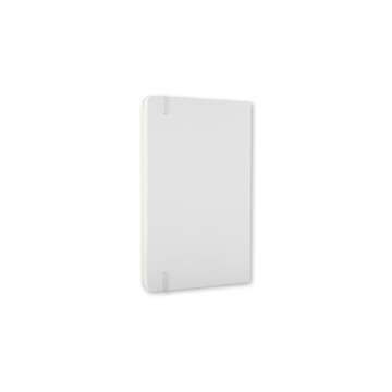 Moleskine Classic Notebook, Hard Cover, Pocket (3.5" x 5.5") Ruled/Lined, White, 192 Pages