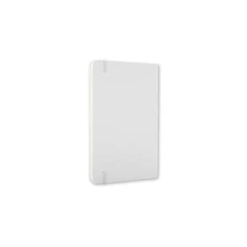 Moleskine Classic Notebook, Hard Cover, Pocket (3.5" x 5.5") Ruled/Lined, White, 192 Pages