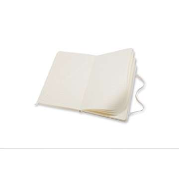 Moleskine Classic Notebook, Hard Cover, Pocket (3.5" x 5.5") Ruled/Lined, White, 192 Pages