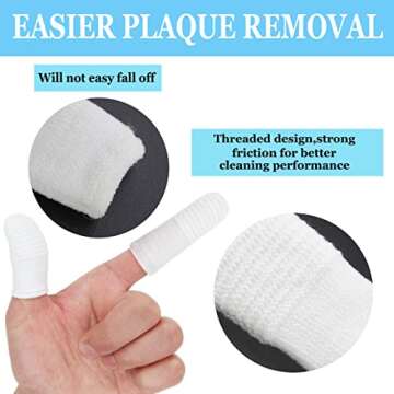 PenVinoo 20 PCS Washable Dog Toothbrush for Pets