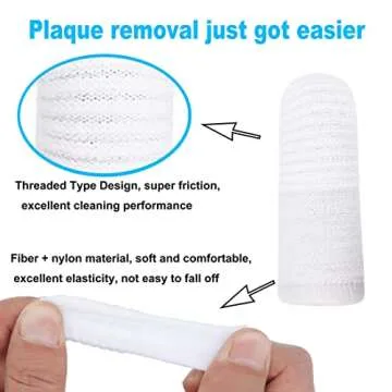 PenVinoo 20 PCS Washable Dog Toothbrush for Pets