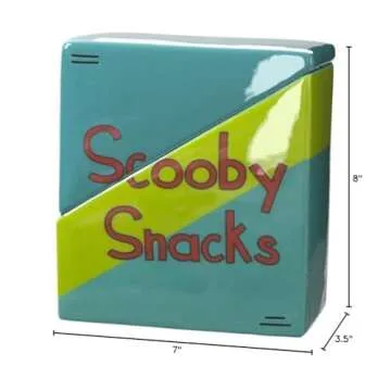 Enesco Scooby Doo Ceramics Cookie Jar - Fun Novelty Gift