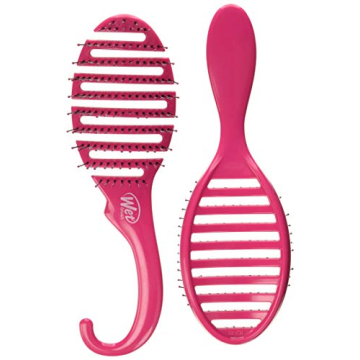 Wet Brush Shower Flex/Speed Dry Combo, Pink, 4.14 Ounce