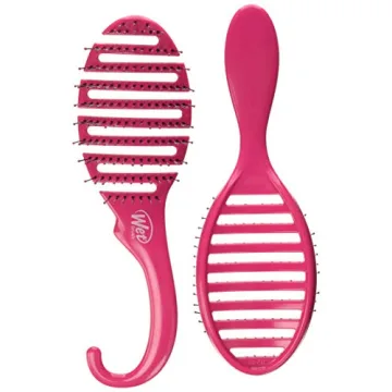 Wet Brush Shower Flex/Speed Dry Combo, Pink, 4.14 Ounce