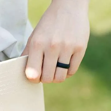 Durable Silicone Wedding Bands for Active Lifestyles