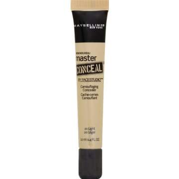 Maybelline New York Facestudio Master Conceal Makeup, Light, 0.4 fl. oz.