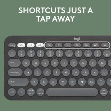 Logitech Pebble Keys 2 K380s Multi-Device Bluetooth Keyboard