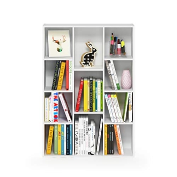 Furinno Luder Bookcase Stylish 11-Cube Storage Solution