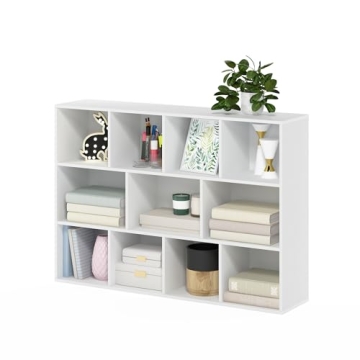 Furinno Luder Bookcase Stylish 11-Cube Storage Solution