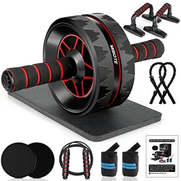 AOKIWO 10-in-1 AB ROLLER KIT - Ultimate Fitness Set