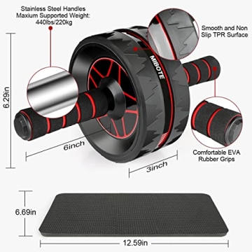 AOKIWO 10-in-1 AB ROLLER KIT - Ultimate Fitness Set