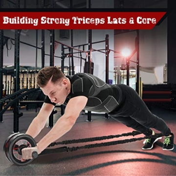 AOKIWO 10-in-1 AB ROLLER KIT - Ultimate Fitness Set