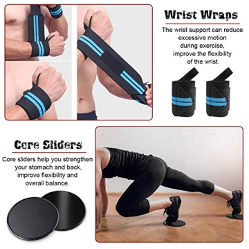 AOKIWO 10-in-1 AB ROLLER KIT - Ultimate Fitness Set