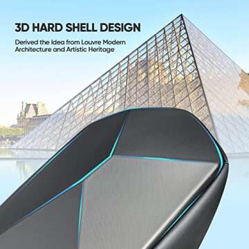 SARLAR Travel Carrying Case for Oculus Meta Quest 3S/Quest 3/Quest 2 VR Headset and Controller Acces...