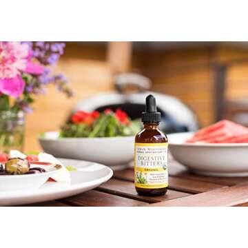 Urban Moonshine Original Digestive Bitters | Traditional Organic Herbal Supplement | Fast-Acting Relief for Gas, Bloating & Occasional Indigestion | 2 FL OZ (Pack of 2)