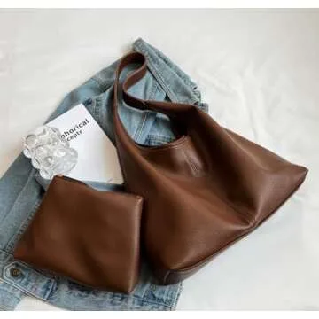 Slouchy Hobo Tote Bag for Women - Stylish & Practical