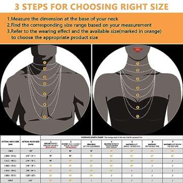 KRKC&CO 4mm/6mm Mens Cuban Link Chains, 18k Gold/White Gold Miami Cuban Link Curb Chain, Hip Hop Jewelry, Durable Street-wear Hip Hop Chains for Men, 18 20 22 24 26 inches (6mm-18k Gold, 26)