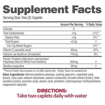 AZO Cranberry Urinary Tract Health Supplement, 1 Serving = 1 Glass of Cranberry Juice, Sugar Free Cranberry Pills, 50 Count