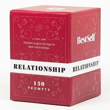 BestSelf Relationship Deck - 150 Discussion Prompts for Couples - Ideal Gift for Romantic Connection...