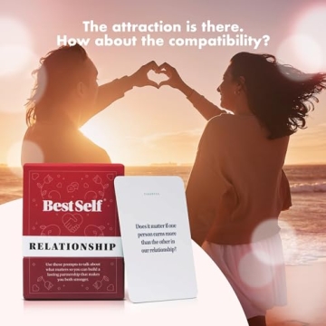 BestSelf Relationship Deck with 150 Unique Conversational Prompts