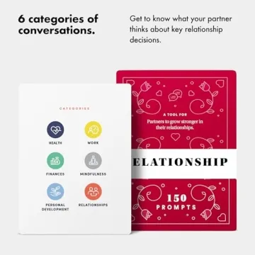 BestSelf Relationship Deck with 150 Unique Conversational Prompts