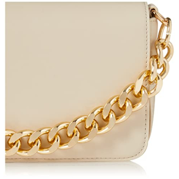 The Drop Women's Vani Chunky Chain Bag, Bone, One Size