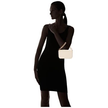 The Drop Women's Vani Chunky Chain Bag, Bone, One Size