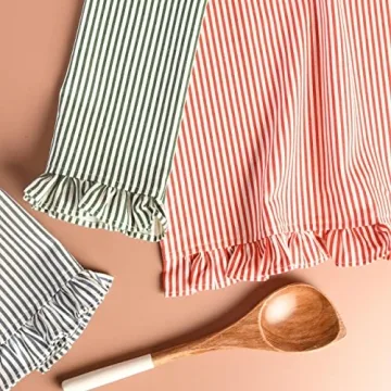 Folkulture Kitchen Towels Set of 3 for All Cooking Needs