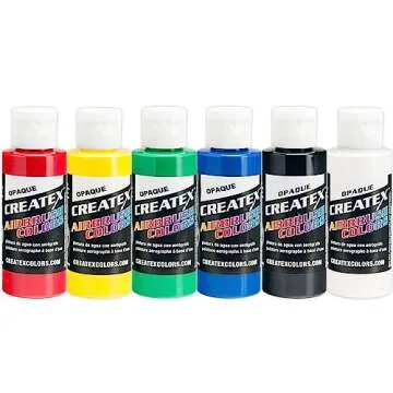 Createx Colors Cre5201 Opaque Airbrush Color, 2 oz, Blue