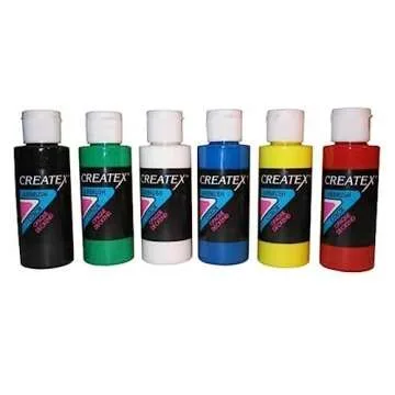 Createx Colors Cre5201 Opaque Airbrush Color, 2 oz, Blue