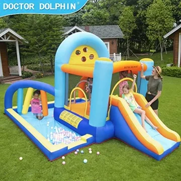 Doctor Dolphin Bounce House - Fun Inflatable for Kids