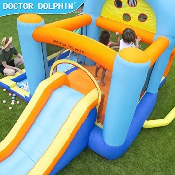 Doctor Dolphin Bounce House - Fun Inflatable for Kids