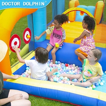 Doctor Dolphin Bounce House - Fun Inflatable for Kids