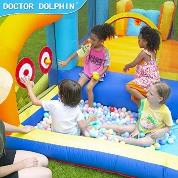 Doctor Dolphin Bounce House - Fun Inflatable for Kids