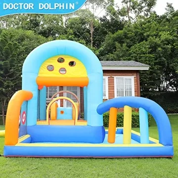 Doctor Dolphin Bounce House - Fun Inflatable for Kids