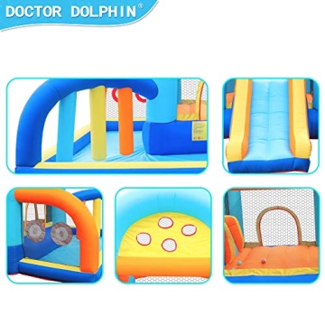 Doctor Dolphin Bounce House - Fun Inflatable for Kids