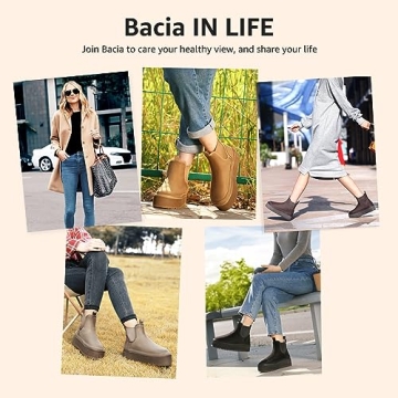 Bacia Lightweight Suede Snow Boots for Women