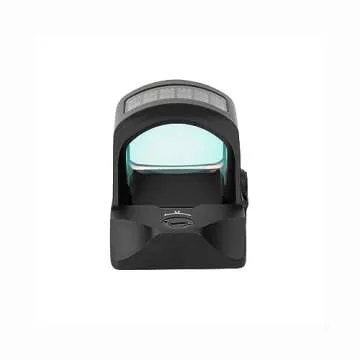 HOLOSUN HS407C X2 Red 2 MOA Dot Open Reflex Sight - Durable Shake-Awake Solar Failsafe Parallax-Free Aluminum Pistol Sight for Full-Sized Handguns