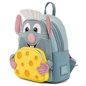 Loungefly Disney Pixar Ratatouille Chef Cosplay Women's Double Strap Shoulder Bag Purse