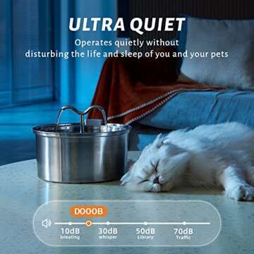 DOOOB 3.2L Cat Water Fountain - Ultimate Hydration Solution