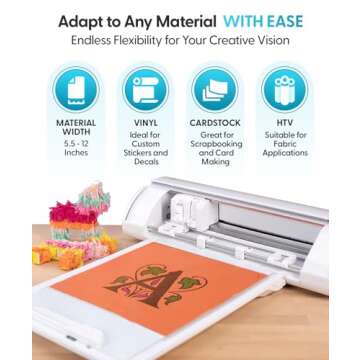 Versatile Silhouette Cameo 5 Bundle with AutoBlade and Tools