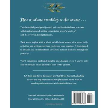 The Mindfulness Journal: Daily Practices, Writing Prompts, and Reflections for Living in the Present Moment